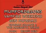 Please click Mumford and Sons + Special Guests at Queen Elizabeth Olympic Park with selected hotels Concert package