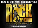 Please click We Will Rock You theatre package